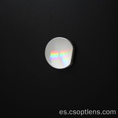 1200 líneas rejilla holográfica redonda de vidrio óptico